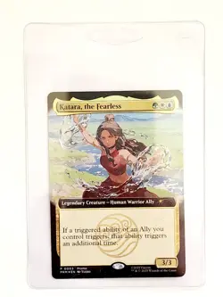 SDCC 2025 Magic The Gathering X Avatar Katara The Fearless Promo Card - Image 1