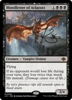 Bloodletter of Aclazotz - LCI - NM - Magic The Gathering - MTG - Image 1