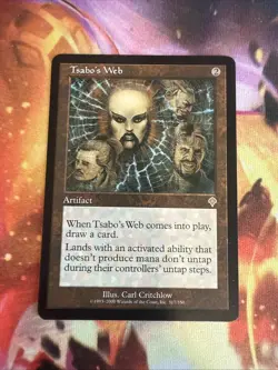 Tsabo's Web Mtg Invasion Rare MP - Image 1