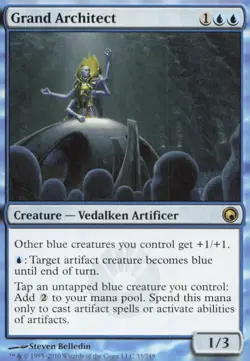 Scars of Mirrodin #33 Grand Architect - Image 1