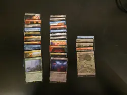 Mtg Lord Of The Rings Rares Lot X 21 Plus Full Art Lands - Image 1