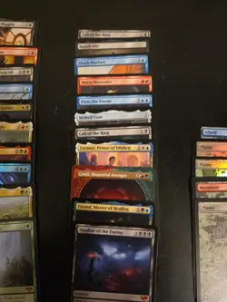 Mtg Lord Of The Rings Rares Lot X 21 Plus Full Art Lands - Image 3