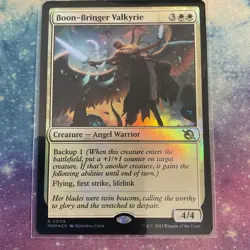 Boon-Bringer Valkyrie (FOIL) x1 - MTG March of the Machine MOM #9 - Image 1