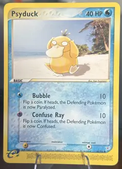 Psyduck 44/95 Team Magma vs Team Aqua Regular NM Pokemon TCG Free Ship E Reader - Image 1