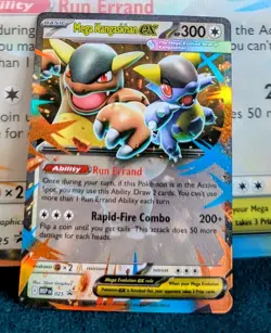 Mega Kangaskhan ex 025 PROMO Reg Pokemon TCG Mega Evolution Rare Holo Foil NM - Image 1