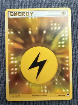 Electric Energy - 106/108 - EX Power Keepers - Holo - Pokemon TCG Vintage NM - Image 1