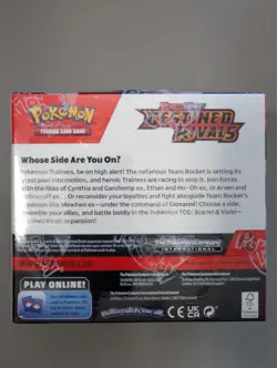 Pokemon TCG Destined Rivals Booster Box - Brand New - Sealed - 36 Packs - Image 2