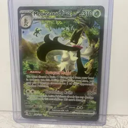 Pokemon Meowscarada EX TCG 256/193 Paldea Evolved Special Illustration Rare Holo - Image 1