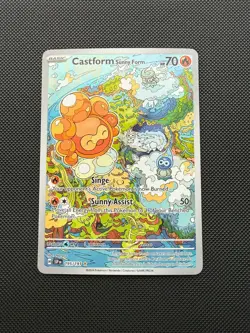 Pokemon TCG - Castform Sunny Form 195/191 - Surging Sparks - Image 1