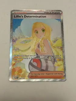Lillies Determination Sir 184/132 English Pokemon Mega Evolutions Near Mint - Image 1