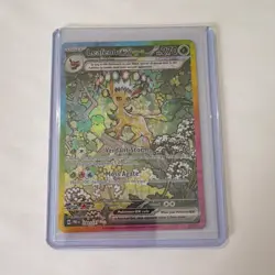 Pokemon Leafeon ex Special Illustration Rare Holo 144/131 Prismatic Evolutions - Image 1