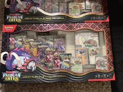 Pokemon TCG Paldean Fates Great Tusk ex and Iron Treads ex Premium Collection x5 - Image 3