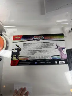 Pokemon x1 PRISMATIC EVOLUTIONS Premium Figure Collection Factory Sealed New - Image 2