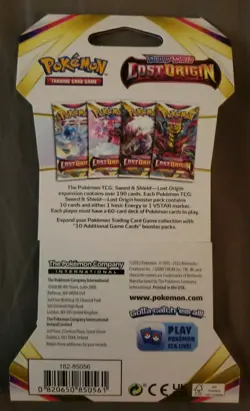 Pokemon TCG: Sword & Shield - Lost Origin Sleeved Booster Pack [NEW] - Image 2