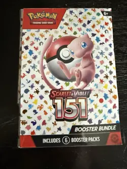 Pokemon 151 Booster Bundle New Factory Sealed English - Image 1