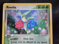 Pokemon Roselia 9/97 EX Dragon Set Holo Vintage 2003 LP Ungraded - Image 5