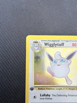 Pokemon Wigglytuff 1st Edition Jungle 16/64 Holo Rare LP WOTC 1999 - Image 4