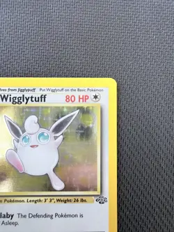 Pokemon Wigglytuff 1st Edition Jungle 16/64 Holo Rare LP WOTC 1999 - Image 5