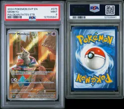 2024 POKEMON SVP EN-SV BLACK STAR PROMO #075 MIMIKYU PSA 9 - Image 3