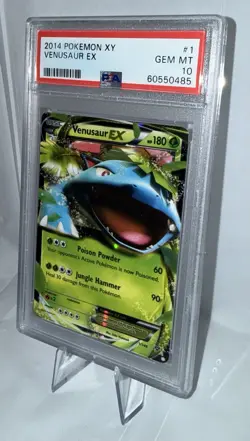2014 Pokemon XY Venusaur EX #1 - PSA 10 GEM MINT - Image 3