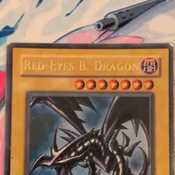 YuGiOh! Red-Eyes Black Dragon, Ultra Rare, Unl, SDJ-001 MP+ - Image 2
