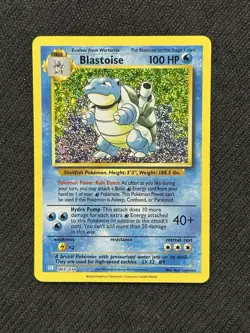 Blastoise 003/034 Trading Card Game Classic Holo Pokemon Card - Image 1