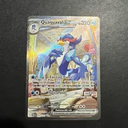 Pokemon TCG Quaquaval EX Scarlet & Violet Paldea Evolved Holo Card 260/193 - Image 1