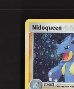 Nidoqueen 9/112 EX FiredRed & LeafGreen Holo Rare SWIRL Pokemon Card LP - Image 3