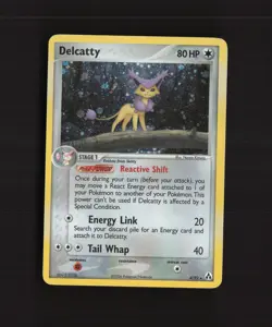 Delcatty 4/92 EX Legend Maker Holo Rare Pokemon Card LP - Image 1
