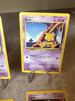8 Card Pokemon Base Set Unlimited Vintage Card Lot Common/ Uncommon LP/HP - Image 4
