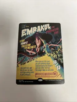 Emrakul The Promised End Showcase Nonfoil Card #0481 MTG LP - Image 1