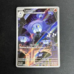Pokemon TCG Lampent White Flare Card 102/086 Rare Holo, Near Mint Condition - Image 1