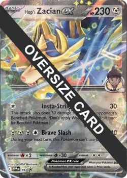 Hop's Zacian ex (SVP193) (Jumbo Card) [Scarlet & Violet: Black Star Promos] - Image 1