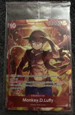 Monkey.D.Luffy (Treasure Booster Set) ST10-006 One Piece Promotion Cards Foil - Image 3