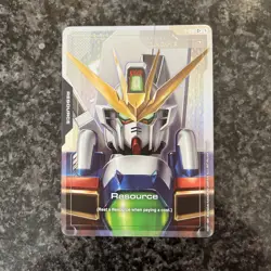 Gundam X TCG Gundam Card Game Dual Impact Resource R-016 GD-02 C+ English NM - Image 1