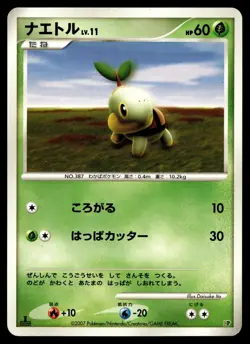 Turtwig - Entry Pack 2008 DP Pokemon Card 1st ED - Image 1