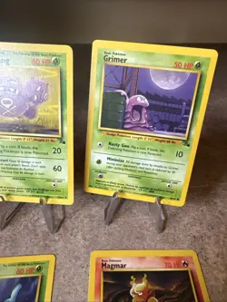 6 Card Pokemon Fossil Vintage Card Lot Common/ Uncommon LP/MP - Image 4
