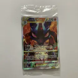 Pokemon Lucario VSTAR SWSH291 Centered Sealed Crown Zenith ETB Promo Card TCG - Image 1