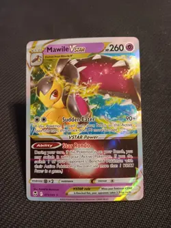 Mawile VSTAR 071/195 Silver Tempest Ultra Rare Holo Pokemon TCG Card NM - Image 1