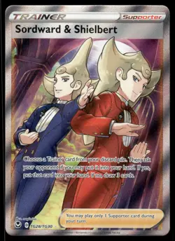 Pokemon Cards Sordward & Shielbert TG28/TG30 Silver Tempest Trainer Gallery NM - Image 1