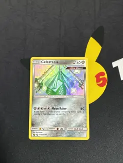 Celesteela SV32/SV94 Sun & Moon Hidden Fates Rare Shiny Holo Pokemon Card - NM - Image 1