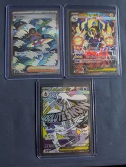 Pokemon TCG Japanese Mega Dream SAR MA 3-Card Lot Surfer Mega Eelektross Froslas - Image 1