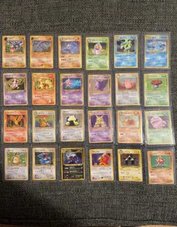 Vintage Pokemon Japanese Holo Cards Bundle - Image 1