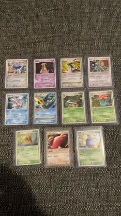 Vintage Pokemon Japanese Holo Cards Bundle - Image 2