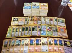 Huge Vintage Pokemon Bulk Card Lot - Base Set - Shadowless - Jungle - Fossil - Image 1