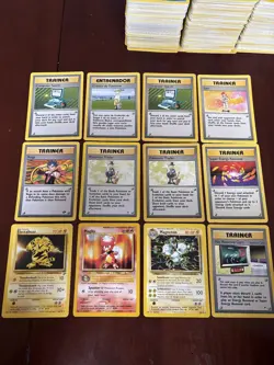 Huge Vintage Pokemon Bulk Card Lot - Base Set - Shadowless - Jungle - Fossil - Image 2