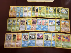 Huge Vintage Pokemon Bulk Card Lot - Base Set - Shadowless - Jungle - Fossil - Image 5