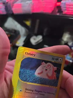 Pokemon TCG Clefairy Expedition 101/165 2002 WOTC E Reader Card Reverse Holo - Image 5