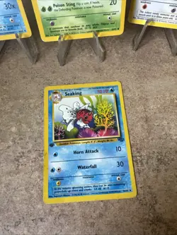4 Card Pokemon Jungle/Fossil/Team Rocket Lot 1st ED Cards WOTC HP - Image 5