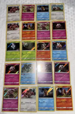 Pokemon Detective Pikachu Holo Lot Of 20 Cards LP/NM Or Better Condition - Image 1